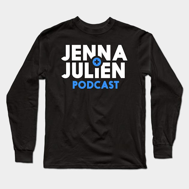 Jenna On Podcast Long Sleeve T-Shirt by lundanga